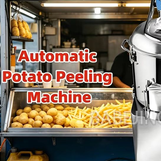 Commercial Potato Peeler - 高出力ステンレス製ポテトピーラー全自動シーフード・貝殻洗浄機（キッチン用）