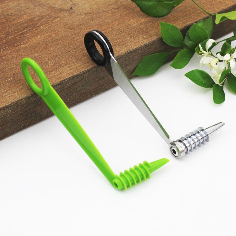 Commercial Potato Peeler - 多機能スパイラルカッター ステンレス製野菜用スパイラルカッター 手動スパイラルスクリュースライサー じゃがいも用 キッチンツール