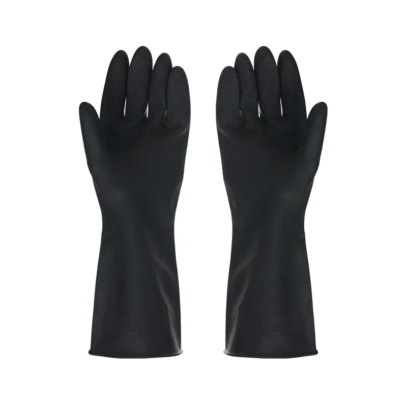 1 ペア黒手袋家庭用洗濯クリーニング手袋ガーデンキッチンディ - Commercial Kitchen Gloves のレビューと価格