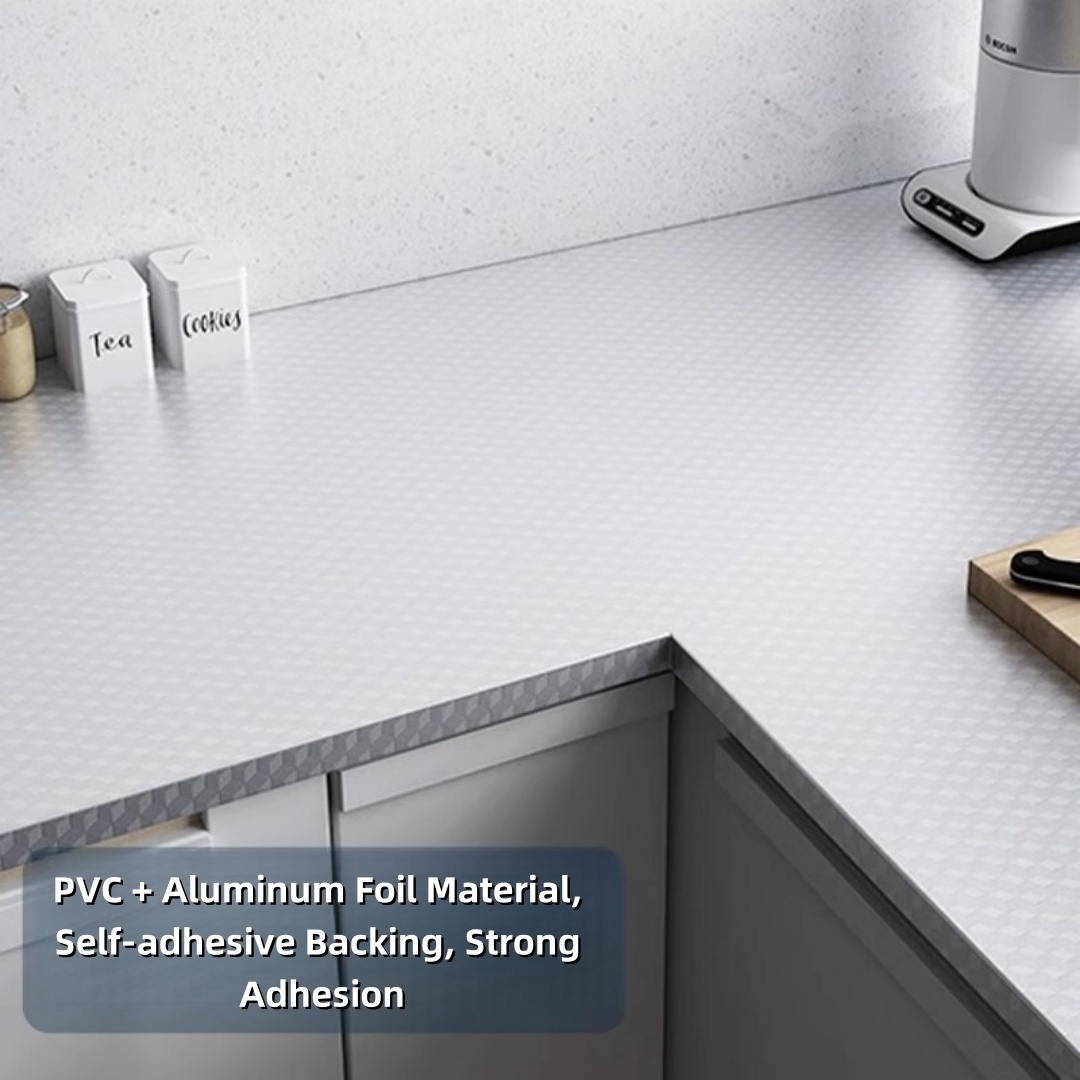 アルミホイルキッチンストーブステッカー、耐油防水耐火耐熱カウ - Commercial Kitchen Wall Panels のレビューと価格
