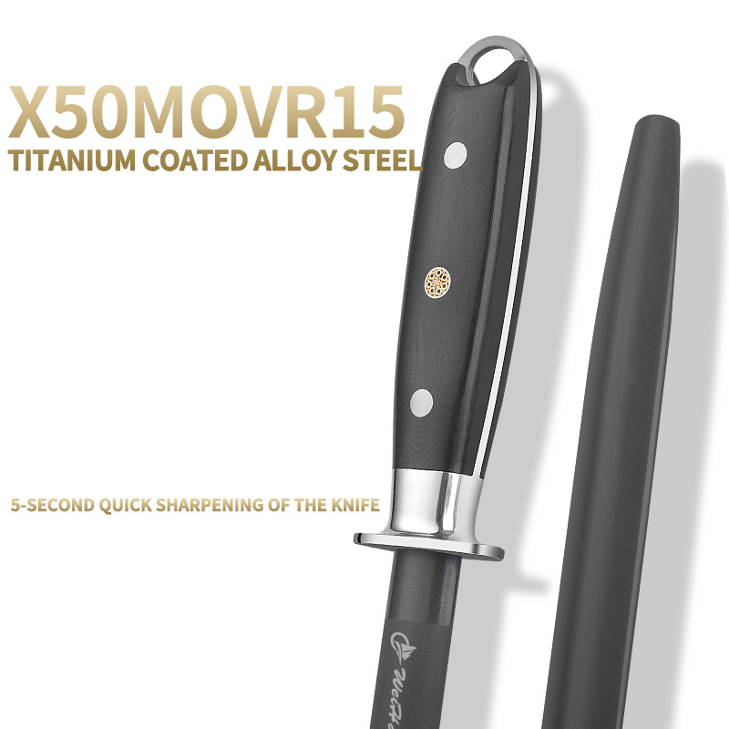 17インチ チタン製研磨棒 ダイヤモンドコーティング付き - - Commercial Kitchen Knife Sharpener のレビューと価格