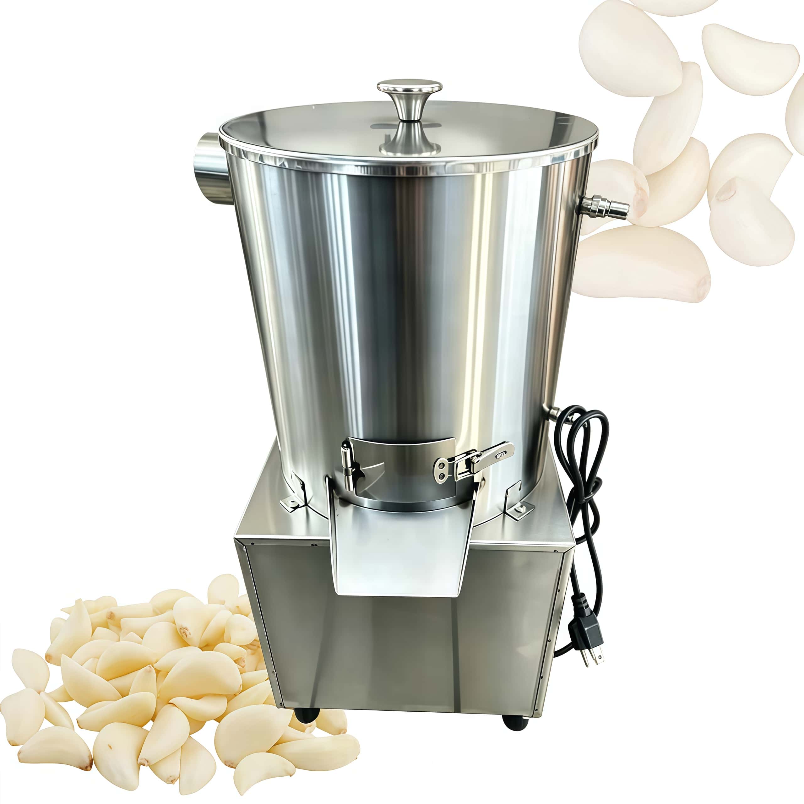 空気圧式卓上ニンニク皮むき分離機 ニンニクピーラー レストラ - Commercial Potato Peeler のレビューと価格