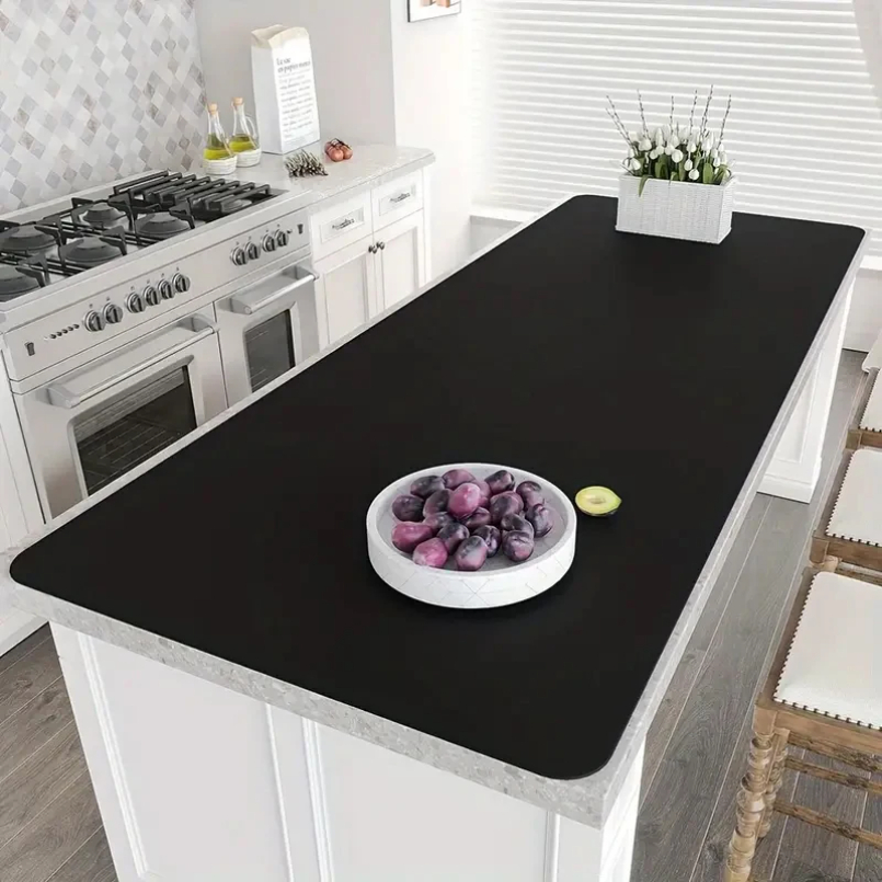 特大シリコンテーブルマット キッチンカウンター用シリコンマッ - Commercial Kitchen Prep Table のレビューと価格