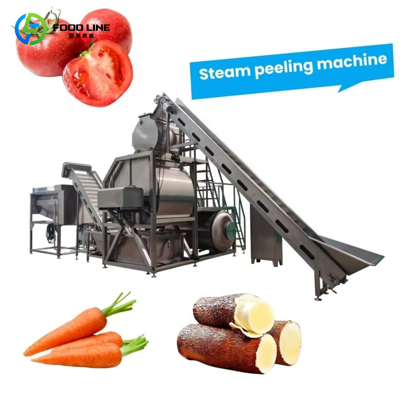 カスタマイズ可能な高効率自動蒸気ピーリングマシン、業務用ポテ - Commercial Potato Peeler のレビューと価格
