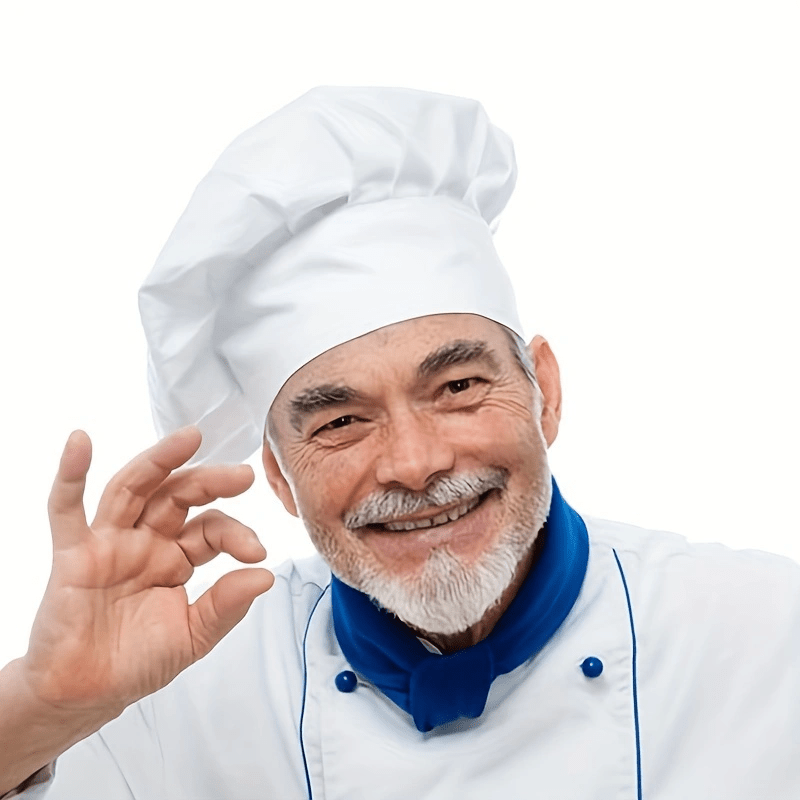 3 個のシェフハット大人用調節可能な弾性ベイカーキッチン調理 - Commercial Kitchen Services のレビューと価格
