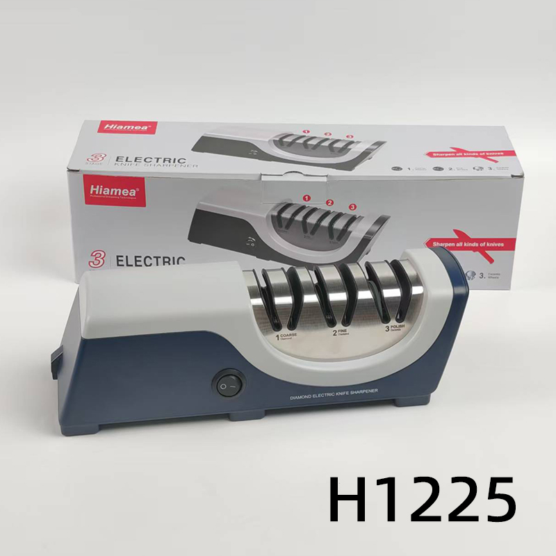 家庭用電動ナイフシャープナー、3段階高速研磨ツール、業務用グ - Commercial Kitchen Knife Sharpener のレビューと価格