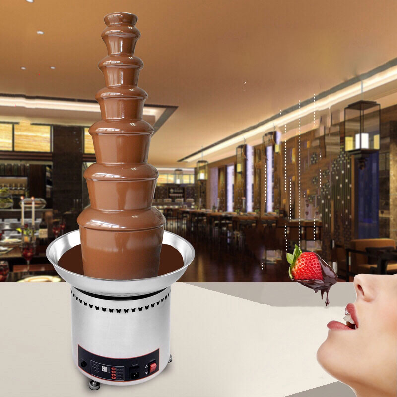 市販の電気チョコレートファウンテン,チョコレート,キャンディ - Chocolate Fountain Commercial のレビューと価格