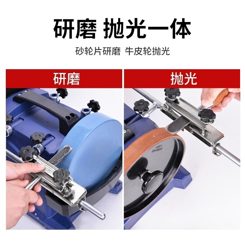 8インチ水冷式低速ナイフグラインダー、キッチンナイフ研ぎ器、 - Commercial Kitchen Knife Sharpener のレビューと価格