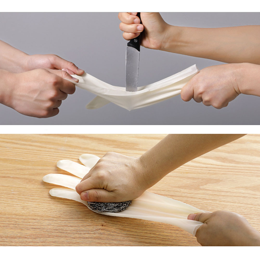 シリコーンワールド 1 ペア防水ゴムラテックス食器洗い手袋キ - Commercial Kitchen Gloves のレビューと価格