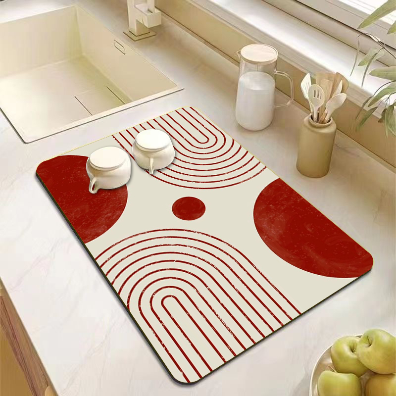 ミニマリストギターキッチンカウンターマットグレーブラック抽象 - Commercial Kitchen Prep Table のレビューと価格