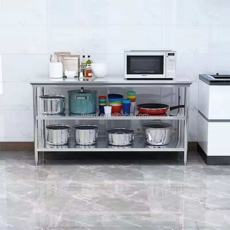 業務用厨房機器 高品質ステンレス製調理台 高品質ステンレス製 - Commercial Kitchen Prep Table のレビューと価格