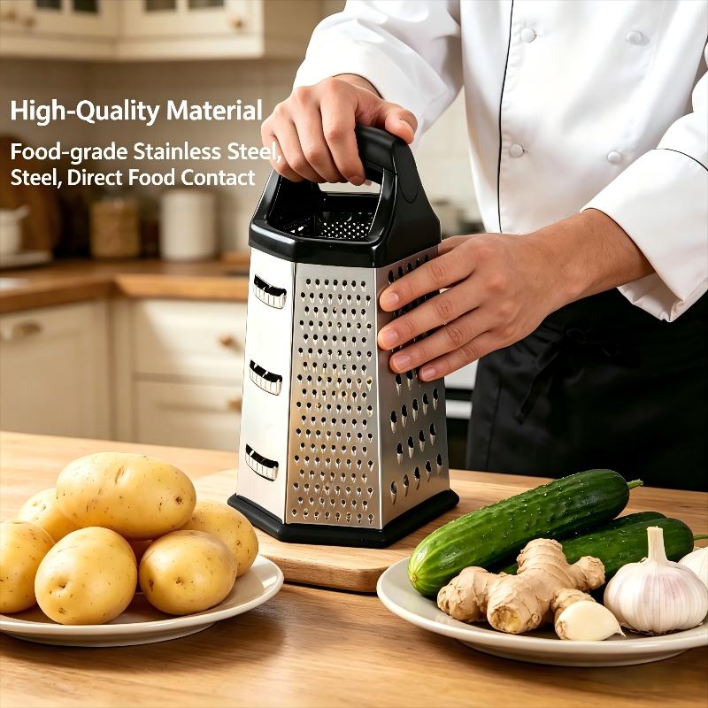 6面ステンレス鋼ボックスグレーター多機能手動スライサーシュレ - Commercial Potato Peeler のレビューと価格
