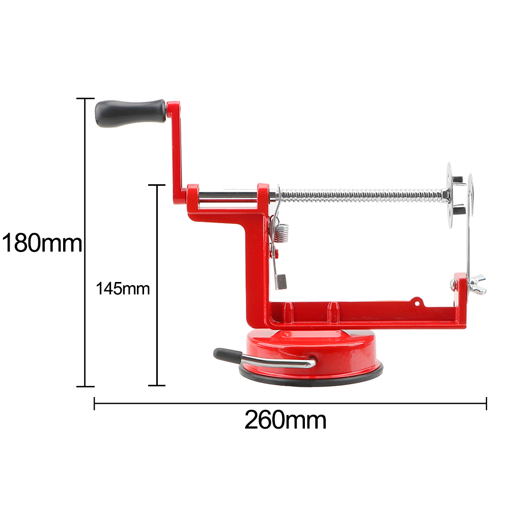 手動スパイラルフレンチフライカッター調理ツール野菜スパイララ - Commercial Potato Peeler のレビューと価格