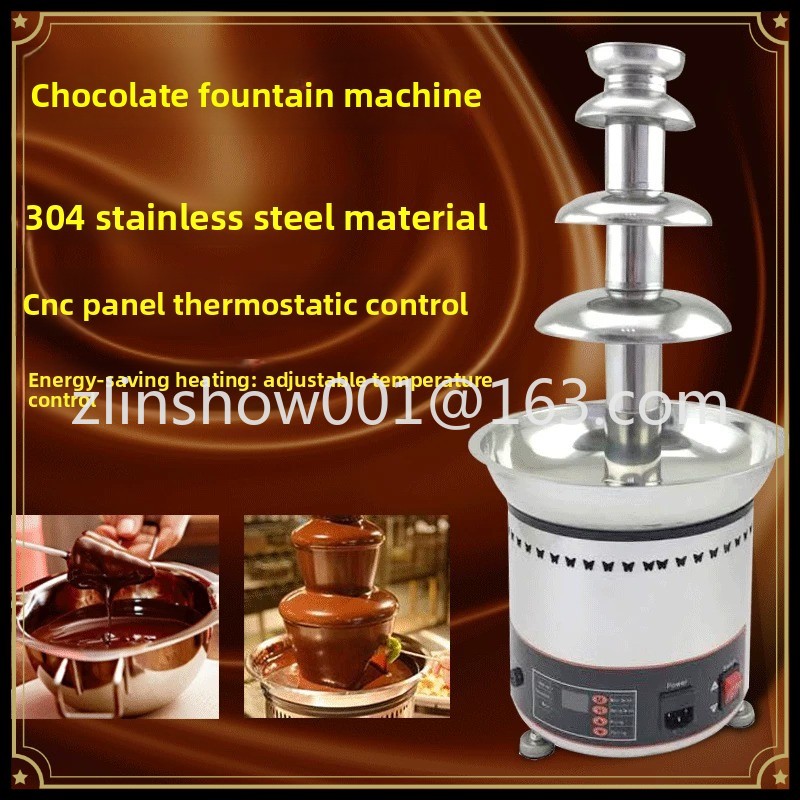 4層チョコレートファウンテンマシン スプレータワー 業務用チ - Chocolate Fountain Commercial のレビューと価格