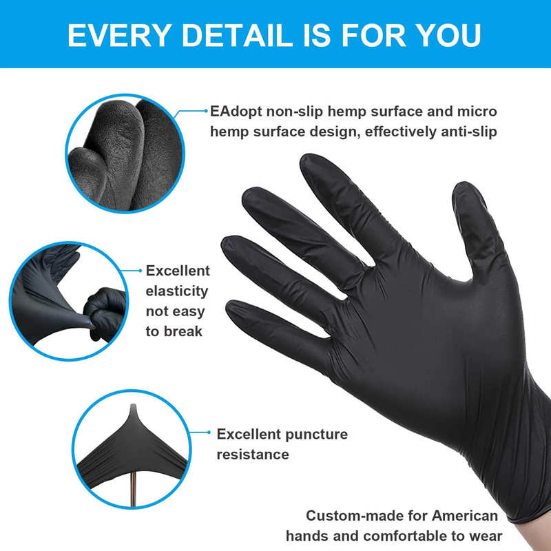 使い捨てニトリル防水手袋食器洗いキッチン家庭用手袋犬洗浄クリ - Commercial Kitchen Gloves のレビューと価格