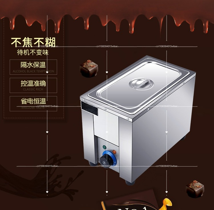 電気チョコレートチーズ溶解機ヒーター業務用ダブルホットポット - Chocolate Fountain Commercial のレビューと価格