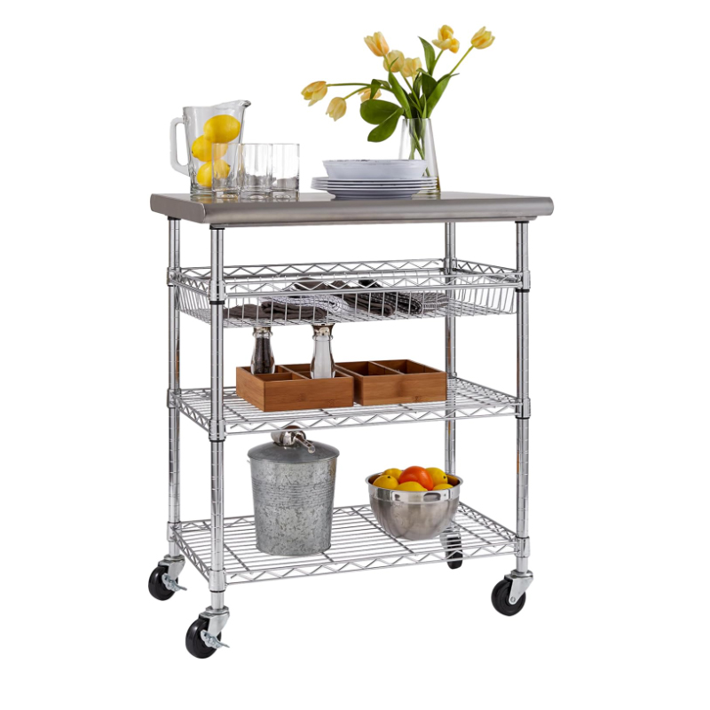 カスタマイズ可能な業務用作業台　ユーティリティカート　調理台 - Commercial Kitchen Prep Table のレビューと価格
