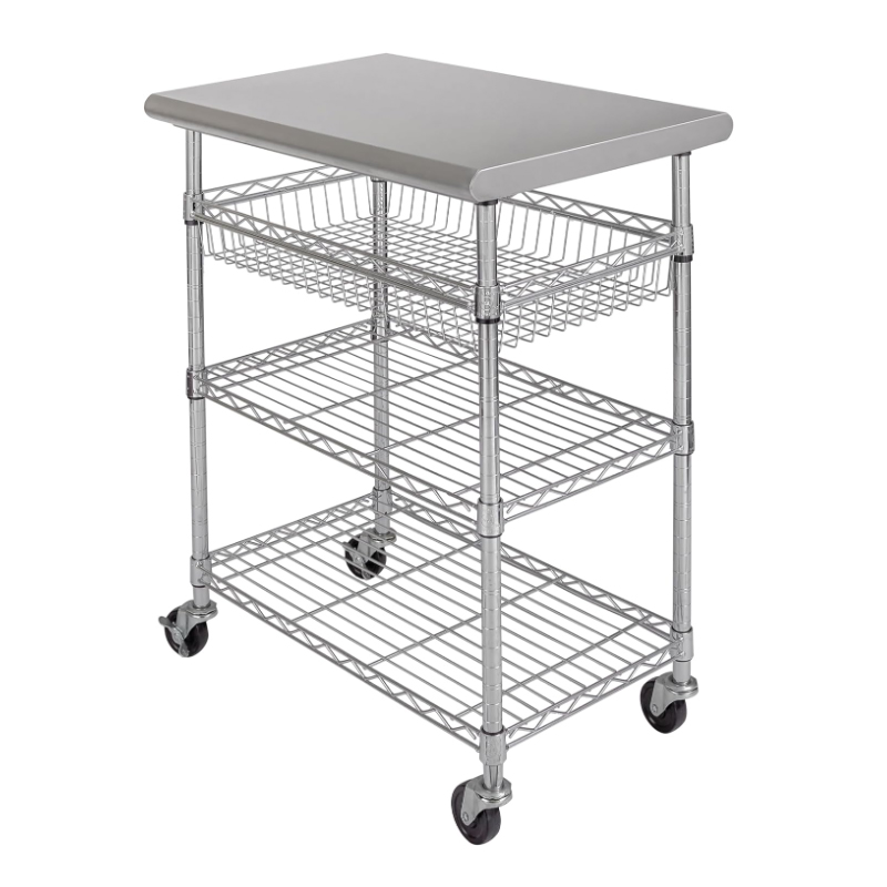 カスタマイズ可能な業務用作業台　ユーティリティカート　調理台 - Commercial Kitchen Prep Table のレビューと価格