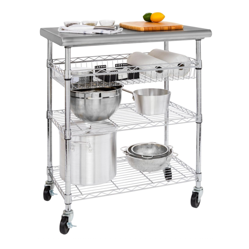 カスタマイズ可能な業務用作業台　ユーティリティカート　調理台 - Commercial Kitchen Prep Table のレビューと価格