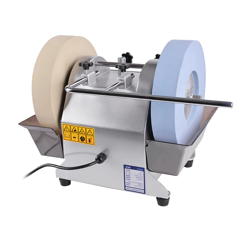 10インチデュアルホイール電動ナイフシャープナー、コンパクト - Commercial Kitchen Knife Sharpener のレビューと価格