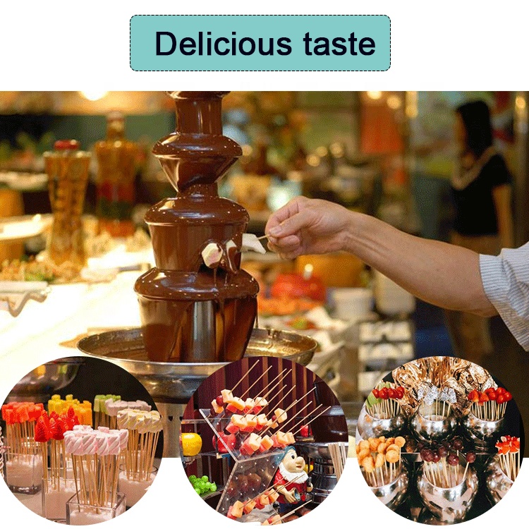 パーティー用ミニ業務用ステンレス製チョコレートフォンデュマシ - Chocolate Fountain Commercial のレビューと価格