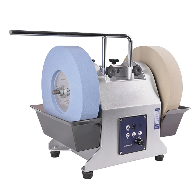 10 インチデュアルホイール電動ナイフシャープナーコンパクト - Commercial Kitchen Knife Sharpener のレビューと価格