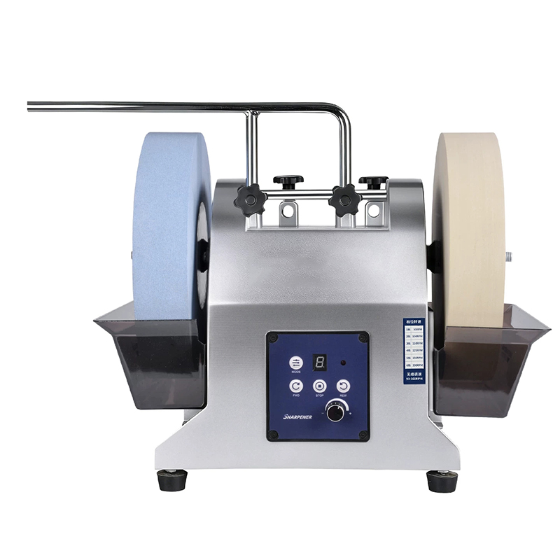 10 インチデュアルホイール電動ナイフシャープナーコンパクト - Commercial Kitchen Knife Sharpener のレビューと価格