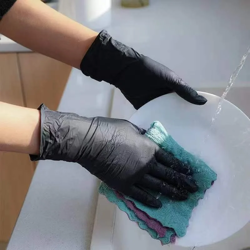 使い捨てニトリル防水手袋皿洗いキッチン家庭用手袋犬洗浄クリー - Commercial Kitchen Gloves のレビューと価格