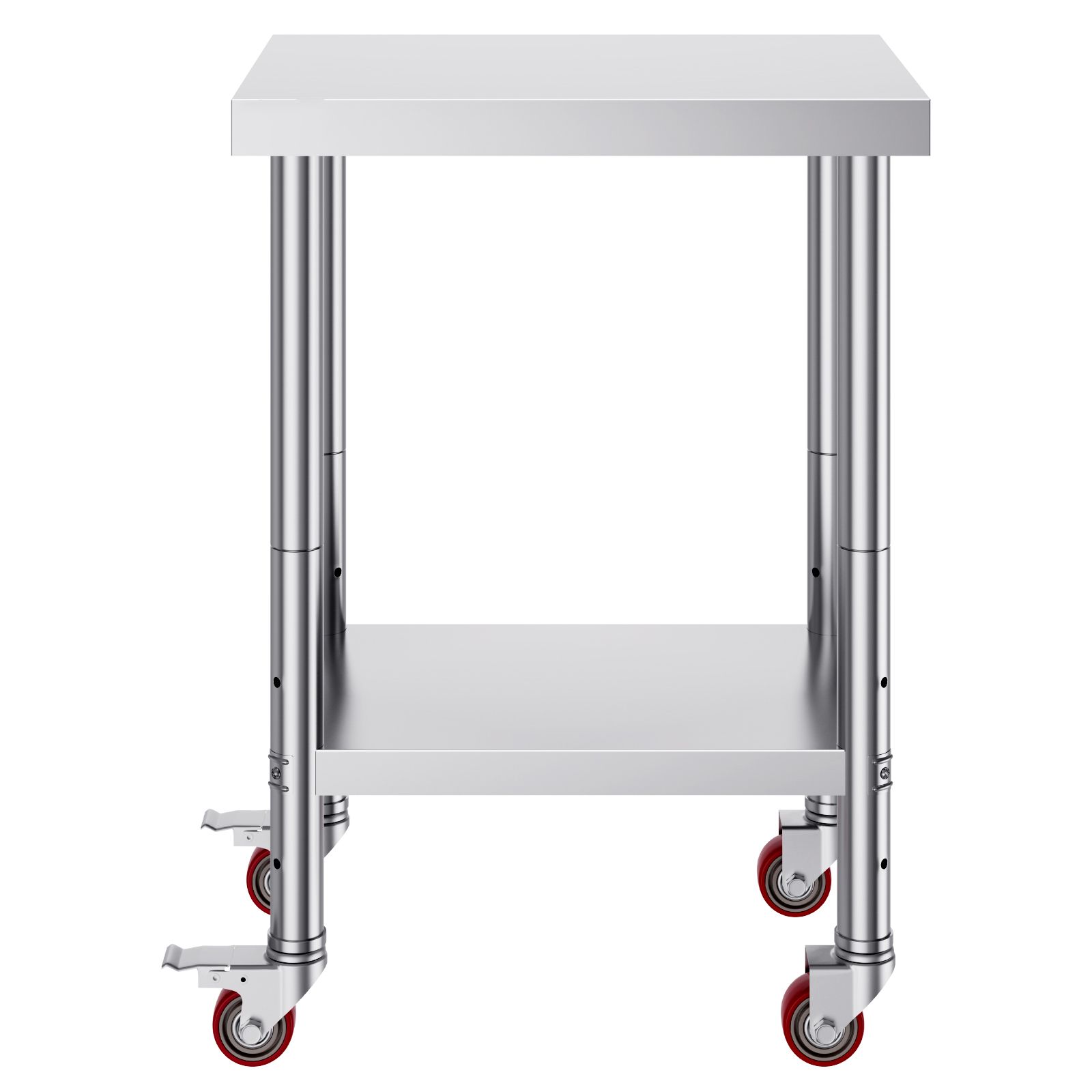 ステンレス製ワークテーブル 24 x 18 x 34インチ、 - Commercial Kitchen Prep Table のレビューと価格