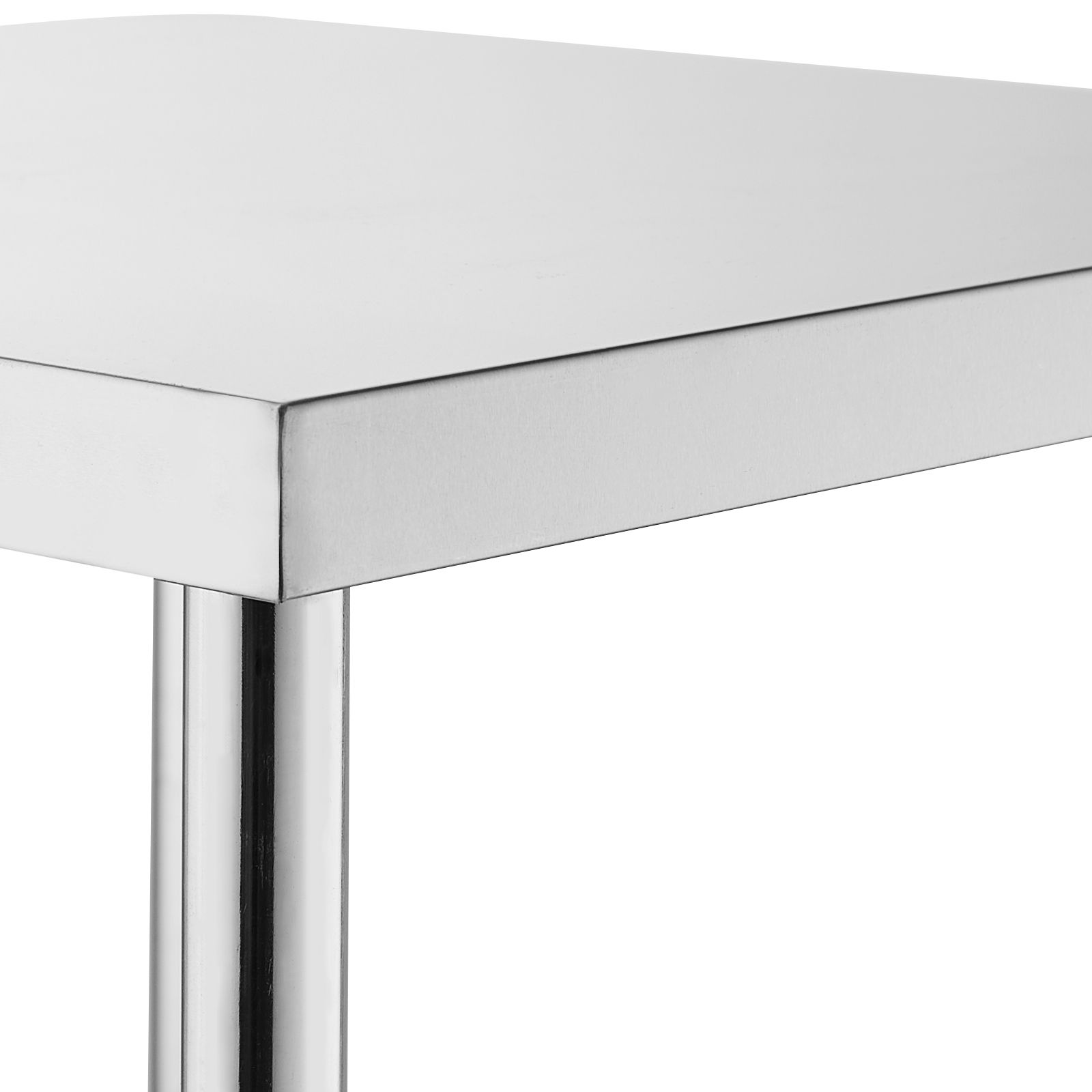 ステンレス製ワークテーブル 24 x 18 x 34インチ、 - Commercial Kitchen Prep Table のレビューと価格