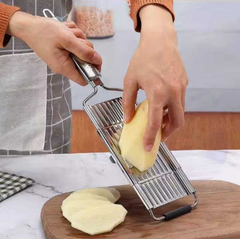 4 in1 野菜スライサー ステンレス鋼シュレッダー カッタ - Commercial Potato Peeler のレビューと価格