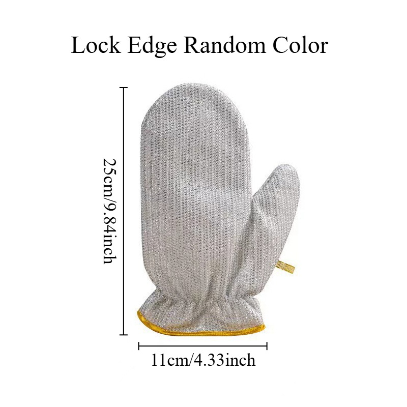 1/2 個シルバーグローブ家事掃除用手袋日常生活に適した家庭 - Commercial Kitchen Gloves のレビューと価格