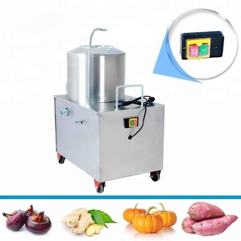 業務用食品加工機 自動電動じゃがいも皮むき機 皮むき機とカッ - Commercial Potato Peeler のレビューと価格