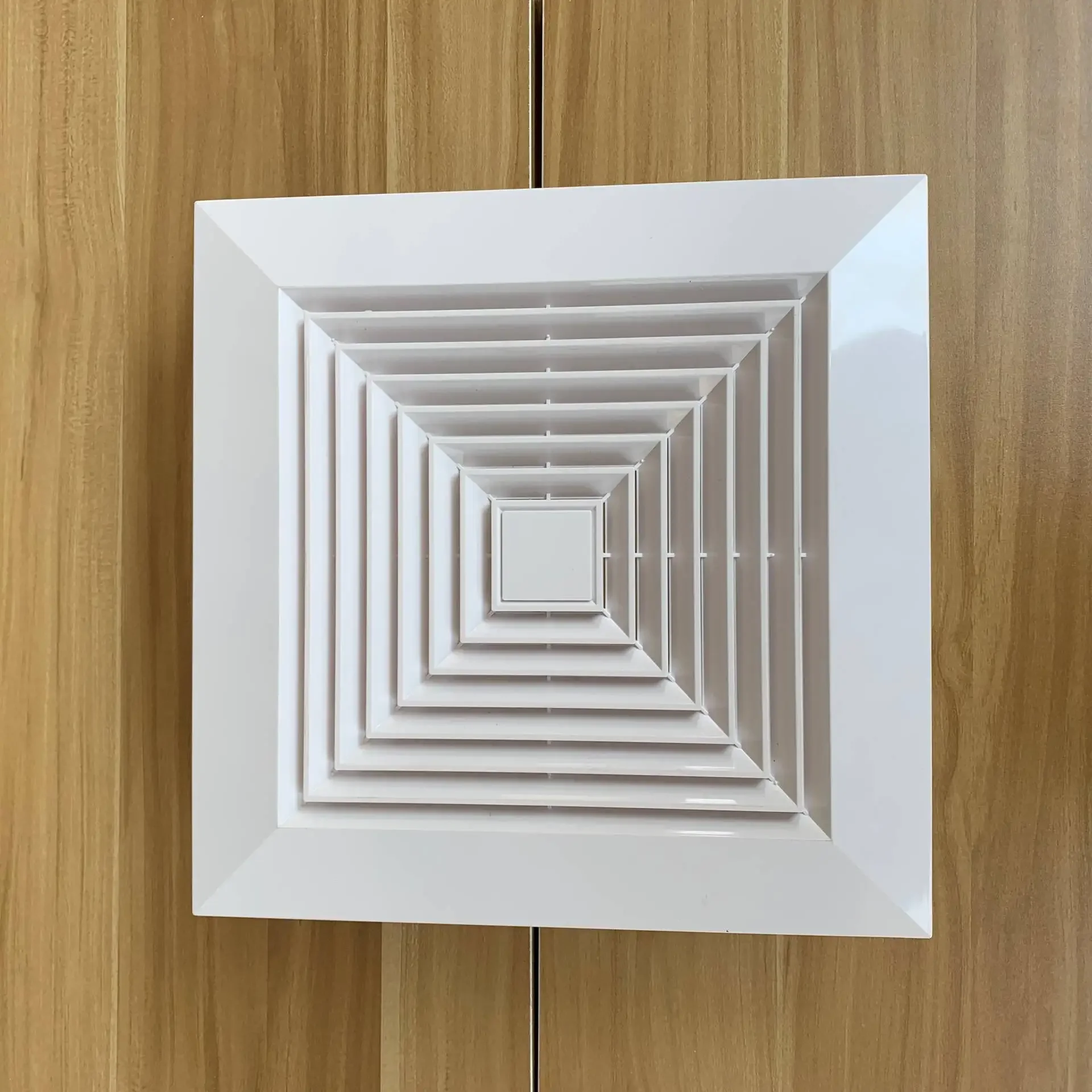 ABSスクエアエアコンディフューザー,排気口,天井ダクト,換 - Commercial Exhaust Hood のレビューと価格