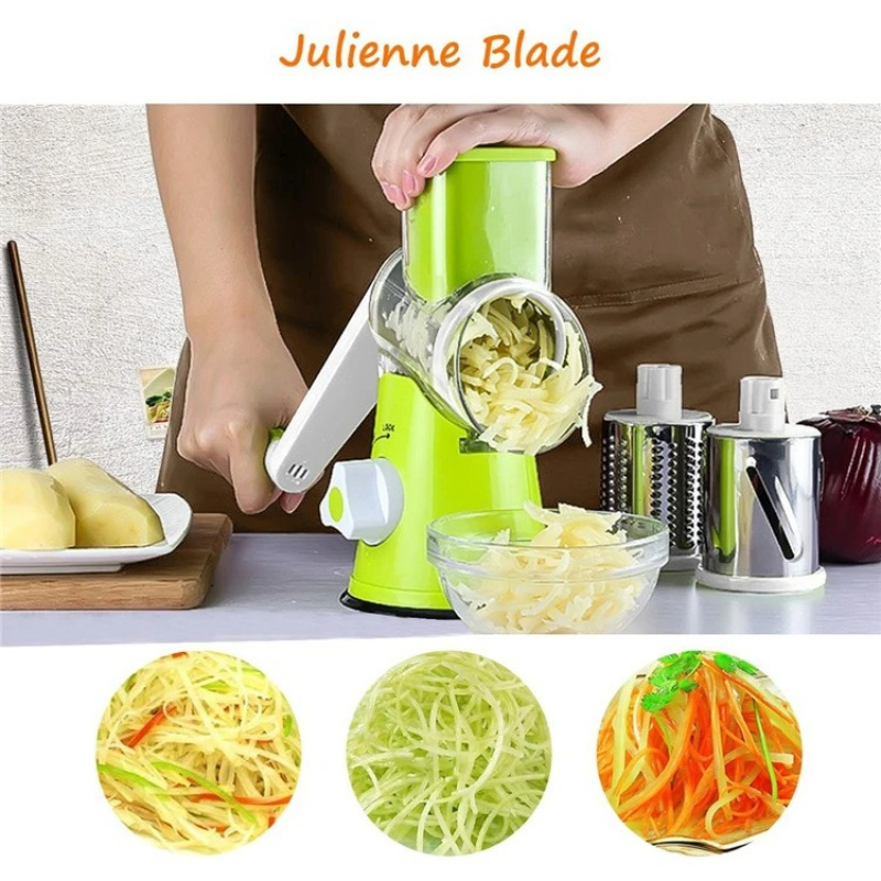 手動回転式チーズグレーター、野菜カッター、ポテトスライサー、 - Commercial Potato Peeler のレビューと価格