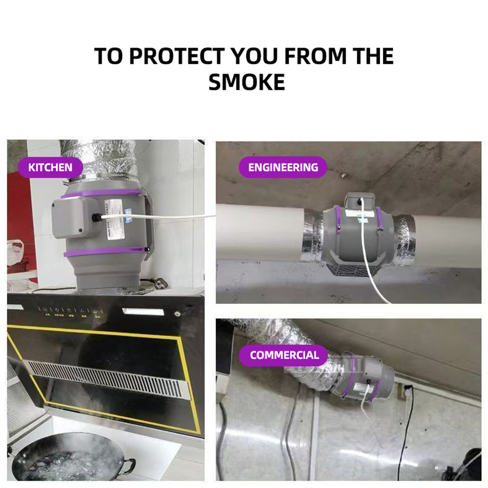 キッチン用の強力な排気ファン,遠心ファン,換気ダクト,家庭用 - Commercial Exhaust Hood のレビューと価格