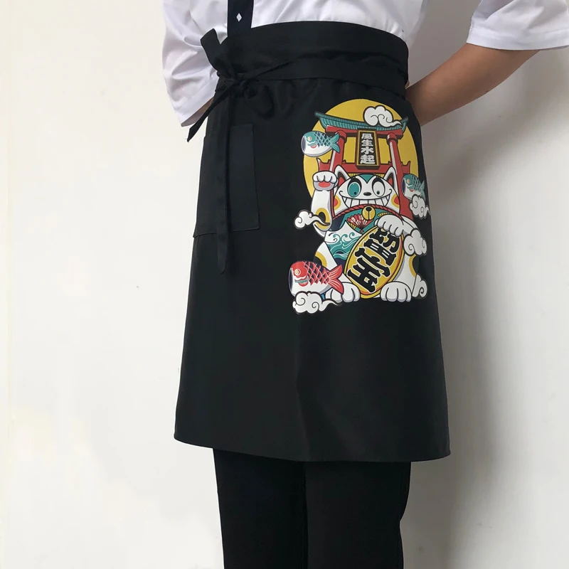 日本のスタイルのシェフのエプロン、日本の食品サービス服、寿司 - Commercial Kitchen Services のレビューと価格