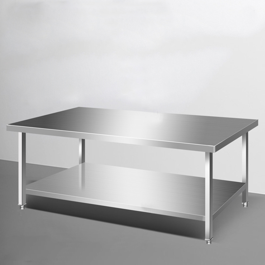 業務用ステンレス製厨房作業台 新品 ホテル レストラン作業台 - Commercial Kitchen Prep Table のレビューと価格