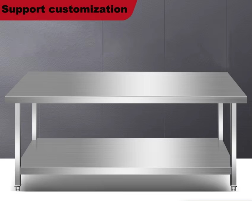 業務用ステンレス製厨房作業台 新品 ホテル レストラン作業台 - Commercial Kitchen Prep Table のレビューと価格