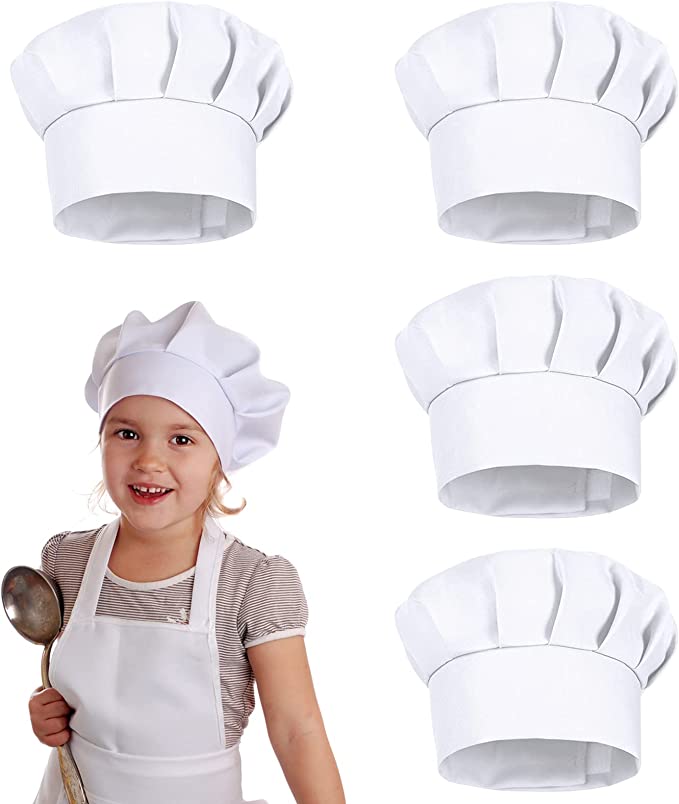 4個入り ホワイトパーティーキャップハット コスチューム キ - Commercial Kitchen Services のレビューと価格
