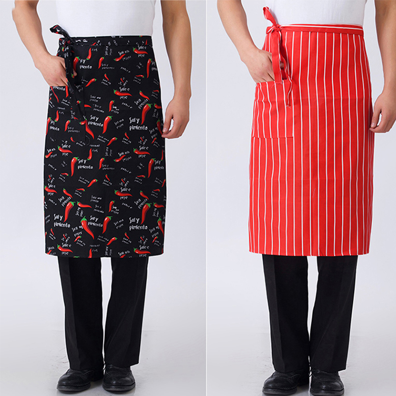 卸売価格キッチン調理エプロンストライプチェック柄ハーフレング - Commercial Kitchen Services のレビューと価格